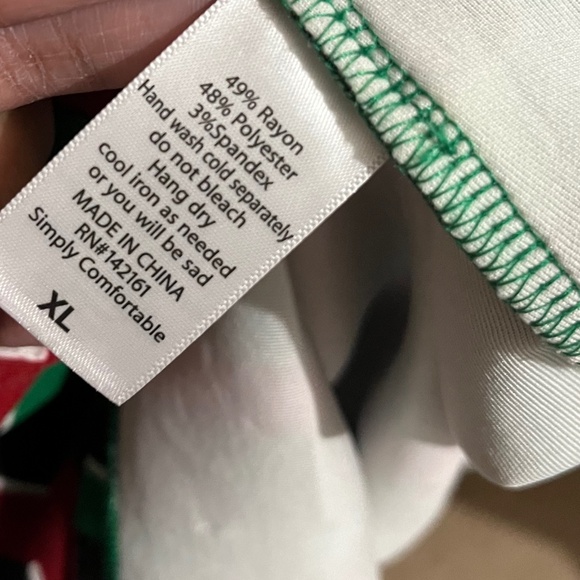 Lularoe Women’s Madison Multi Holiday Design Full Pleated A-line Skirt Sz-XL - Picture 6 of 6